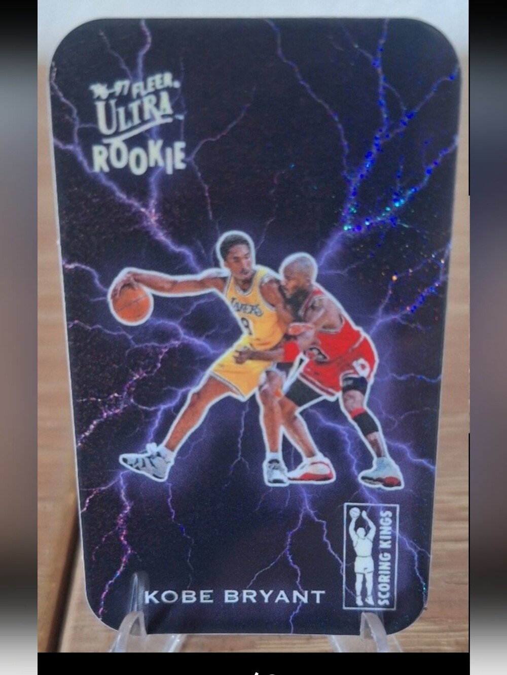 Black Sparkle 1996 Ultra Scoring Kings Kobe Bryant Rc / Michael Jordan 10 Of 11